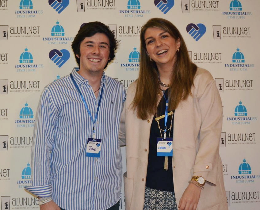 Loreto Albiñana y José María Orejana